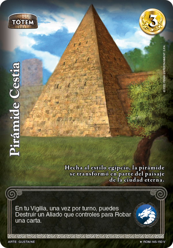 Pirámide Cestia Foil