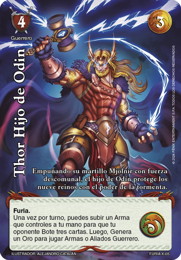 Thor hijo de odin