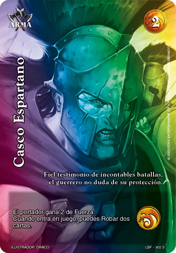 Casco Espartano Secreto