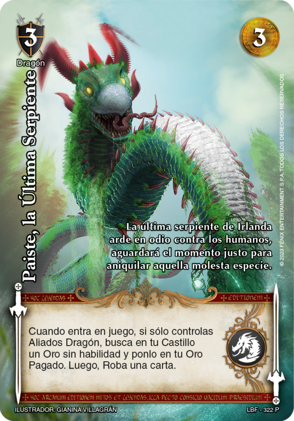 Paiste, la Última Serpiente