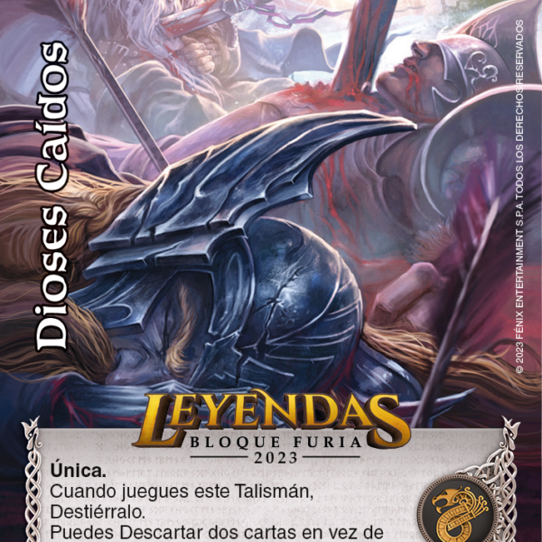 Dioses Caídos Leyendas Bloque Furia