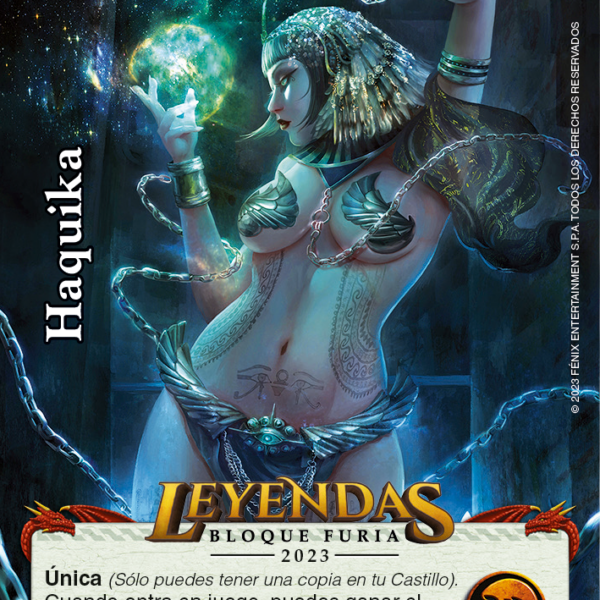 Haquika Leyendas Bloque Furia