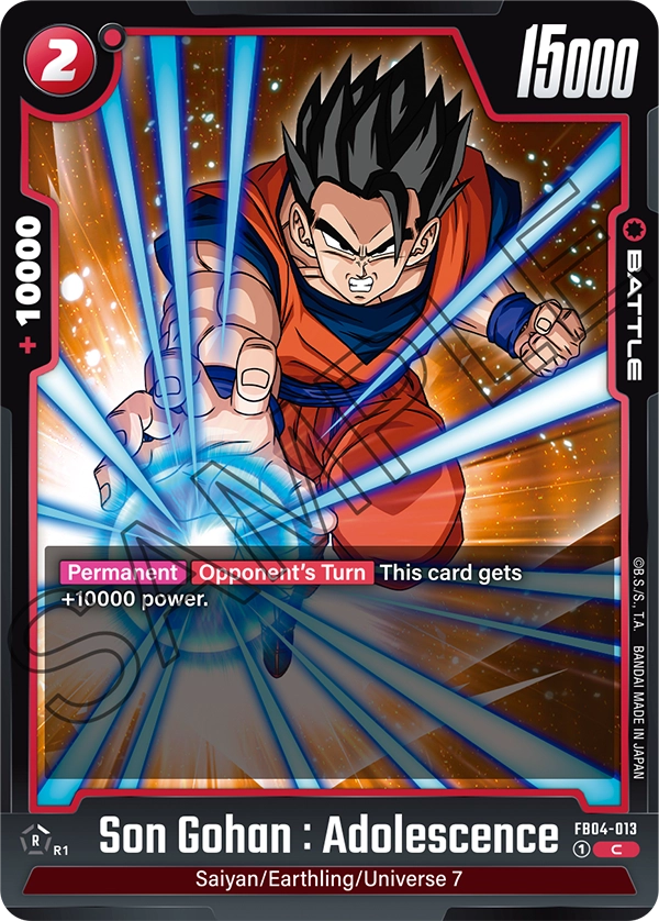 Son Gohan : Adolescence FB04-013