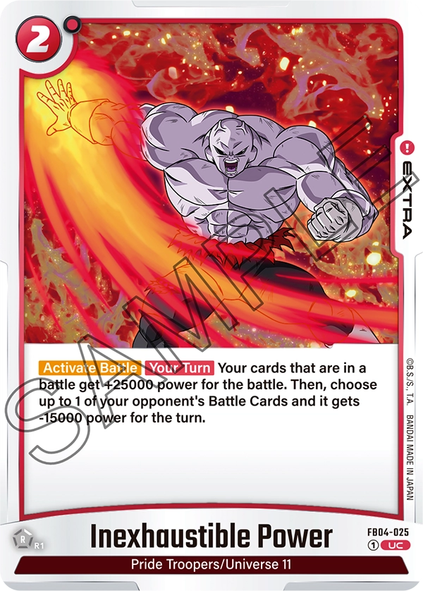 Inexhaustible Power FB04-025