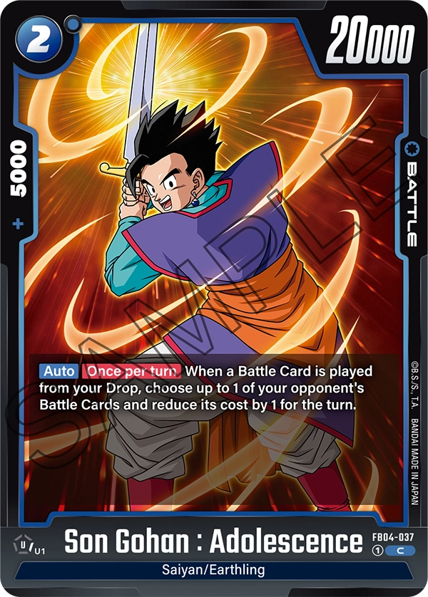 Son Gohan : Adolescence FB04-037