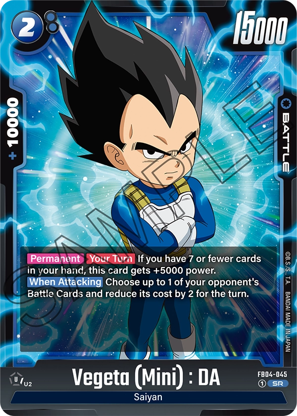 Vegeta (Mini) : Da SR FB04-045