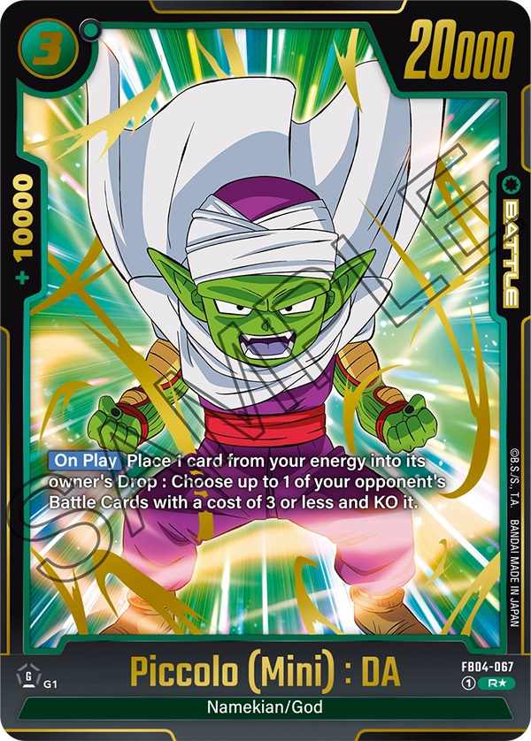 Piccolo (Mini) : Da AA FB04-067