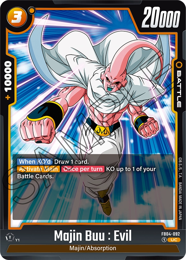 Majin Buu : Evil FB04-092