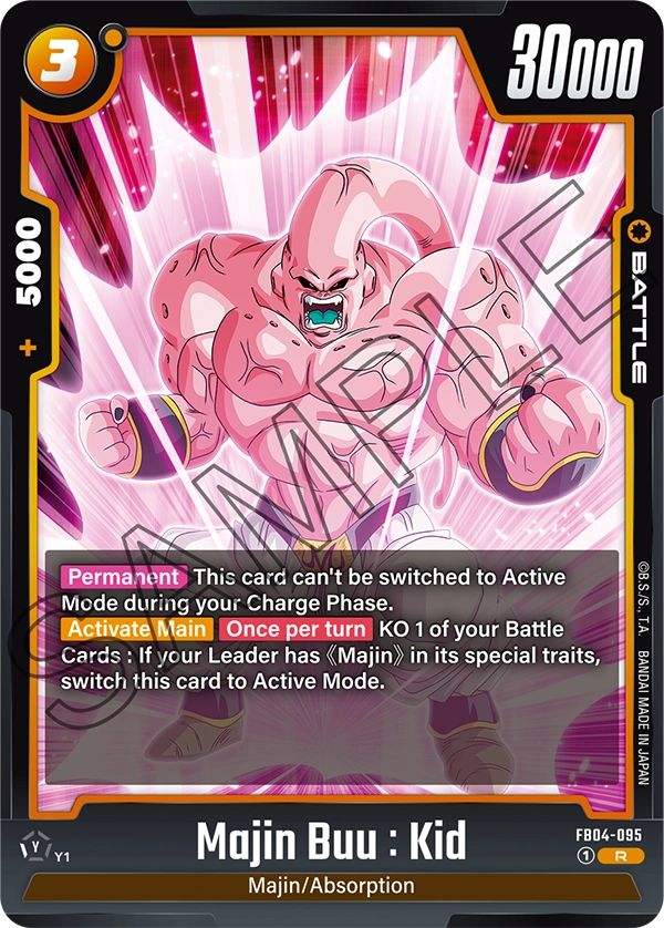 Majin Buu : Kid FB04-095