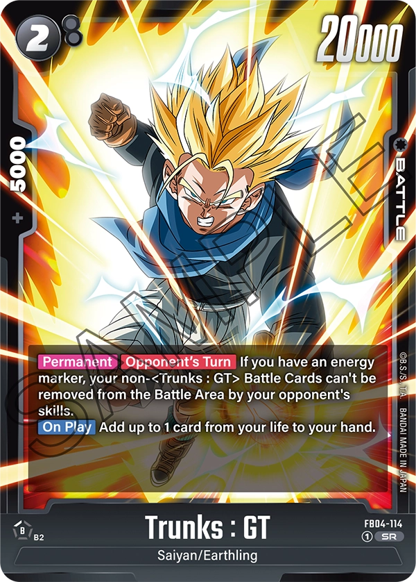 Trunks : GT SR FB04-114