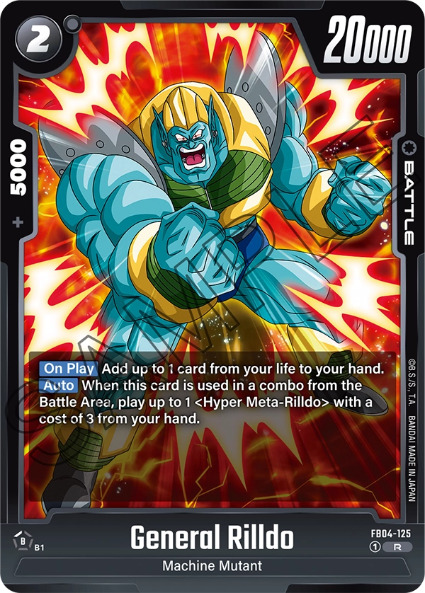 General Rilldo FB04-125