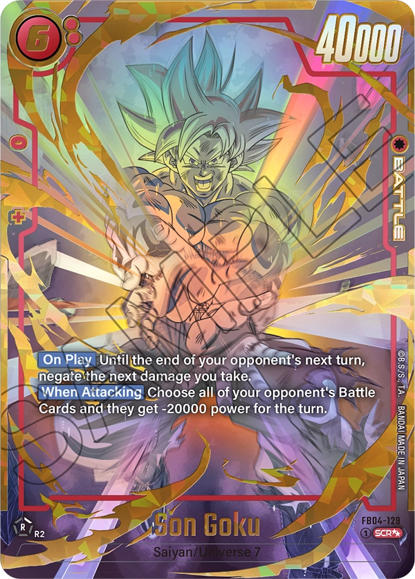 Son Goku SCR SUPER AA FB04-129