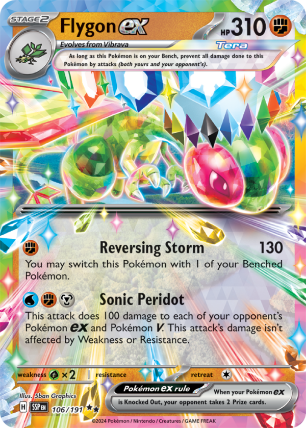Flygon Ex 106/191 ESPAÑOL