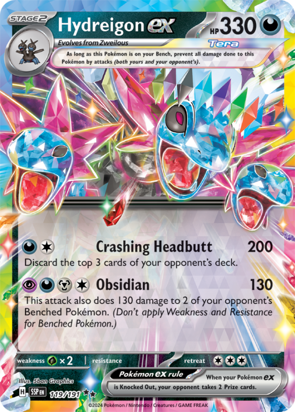 Hydreigon Ex 119/191 ESPAÑOL