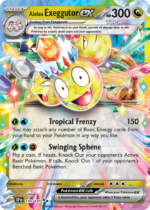 Alolan Exeggutor Ex 133/191 ESPAÑOL