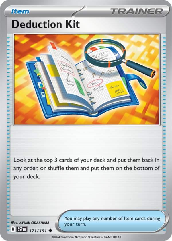 Deduction Kit 171/191 ESPAÑOL