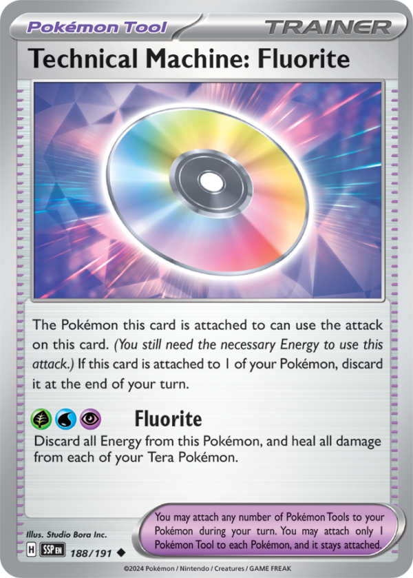 Technical Machine: Fluorite 188/191 ESPAÑOL