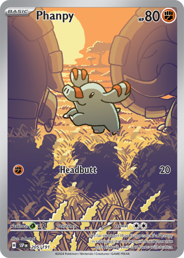 Phanpy 205/191 ESPAÑOL