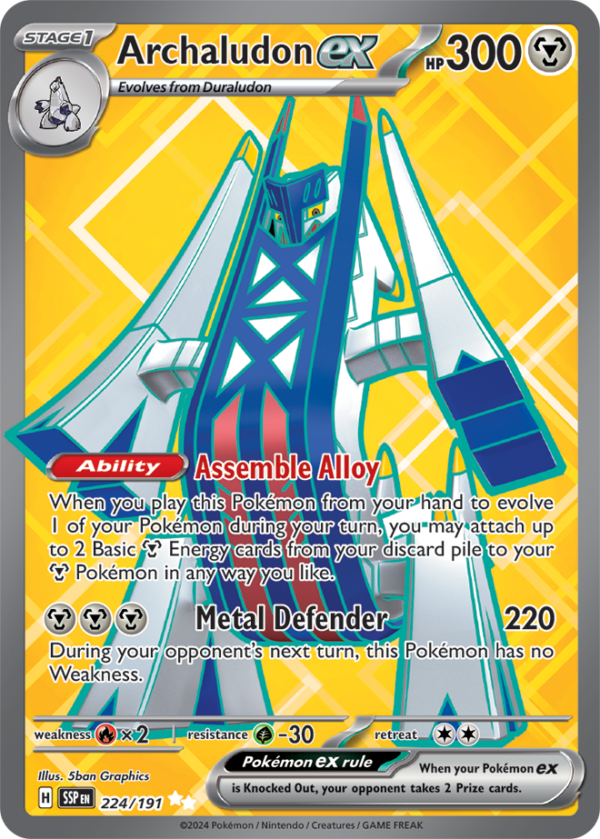 Archaludon Ex 224/191 ESPAÑOL