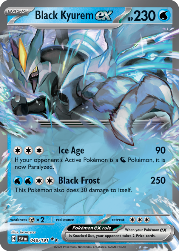 Kyurem Negro Ex 048/191 ESPAÑOL