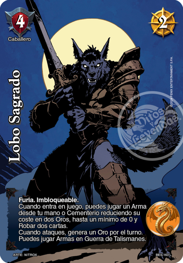 Lobo Sagrado Legendario
