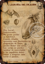 Lagrima del Dragón Secreto