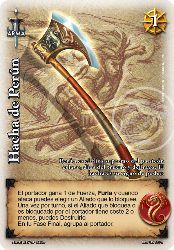 Hacha de Perún FOIL
