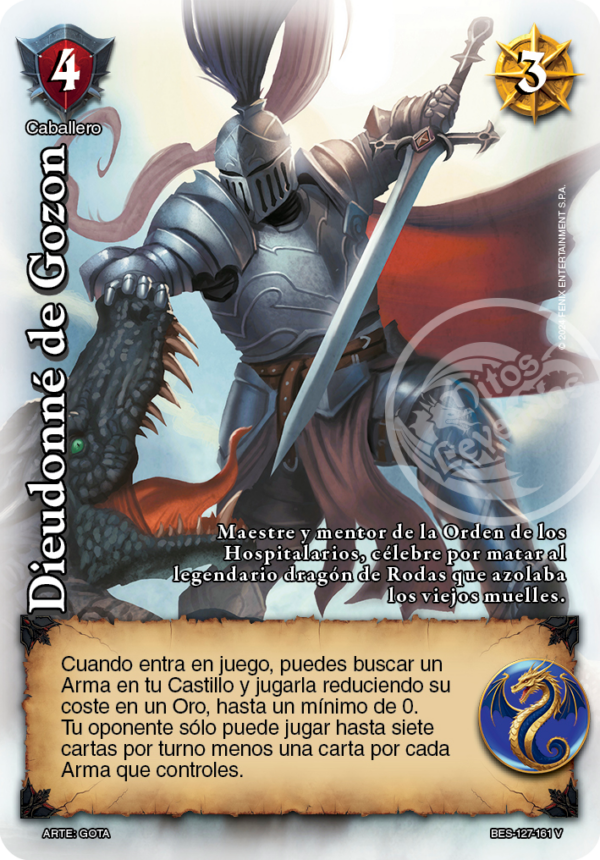 Dieudonné de Gozon FOIL