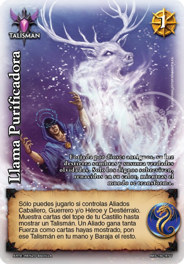 Llama Purificadora FOIL