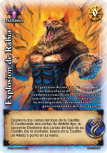 Explosión de Rabia FOIL