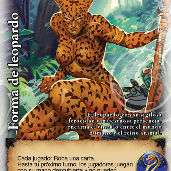 Forma de Leopardo FOIL