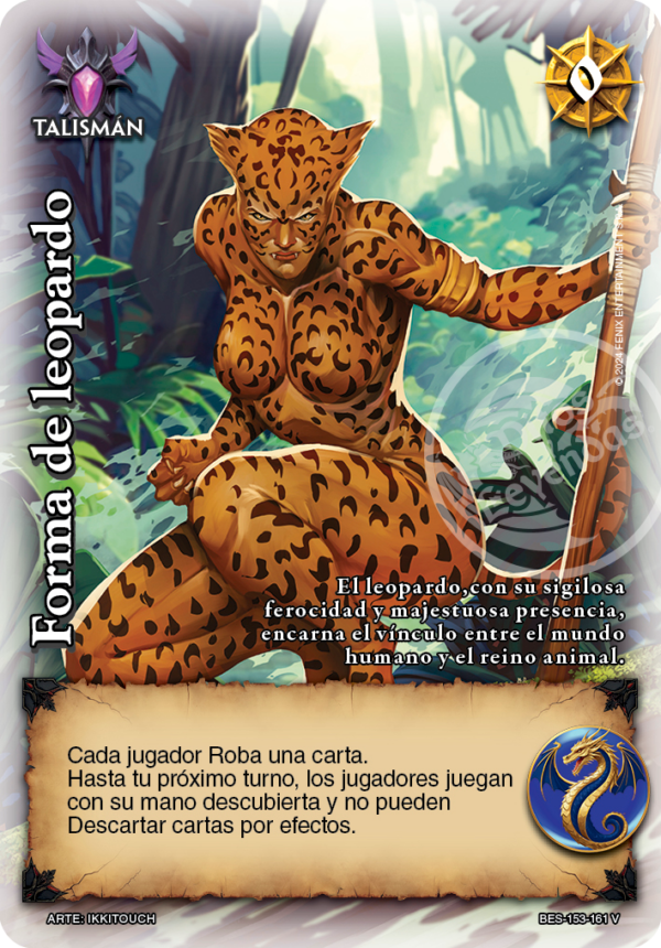 Forma de Leopardo FOIL