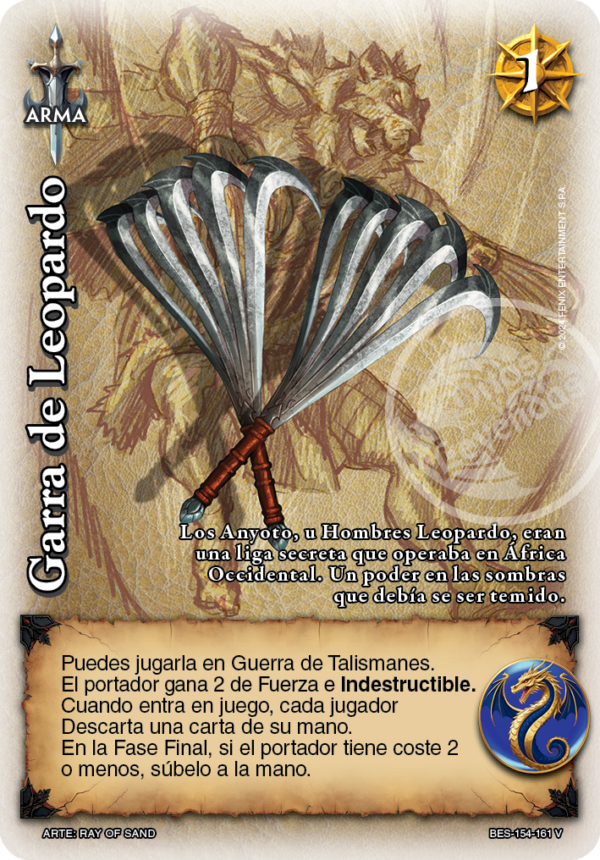 Garra de Leopardo FOIL