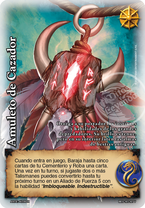 Amuleto de Cazador FOIL
