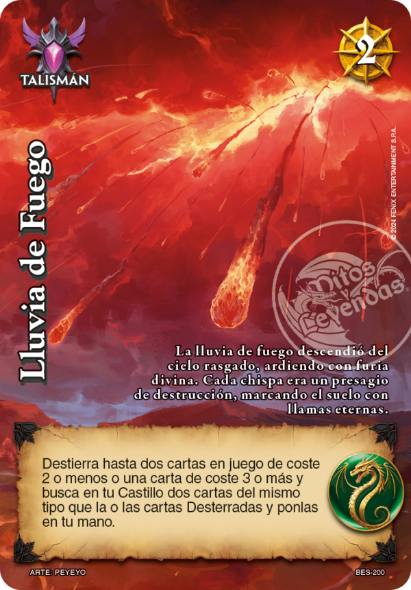 Lluvia de Fuego Promo