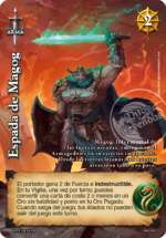 Espada Magog Promo