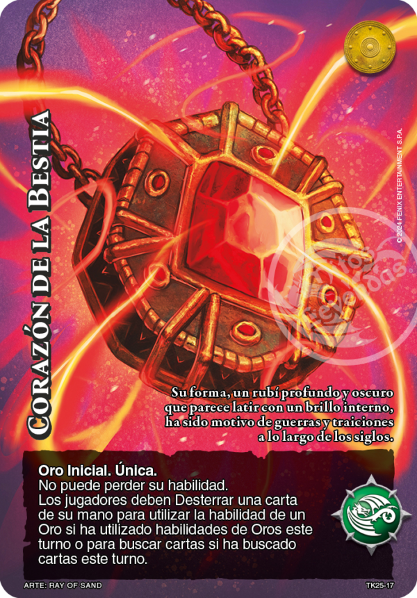 CORAZON DE LA BESTIA