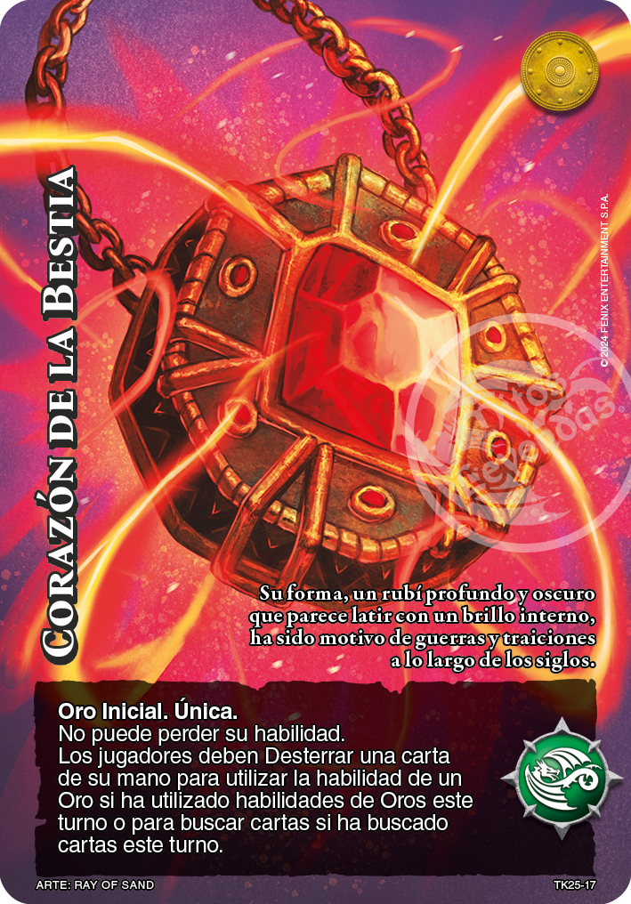 CORAZON DE LA BESTIA