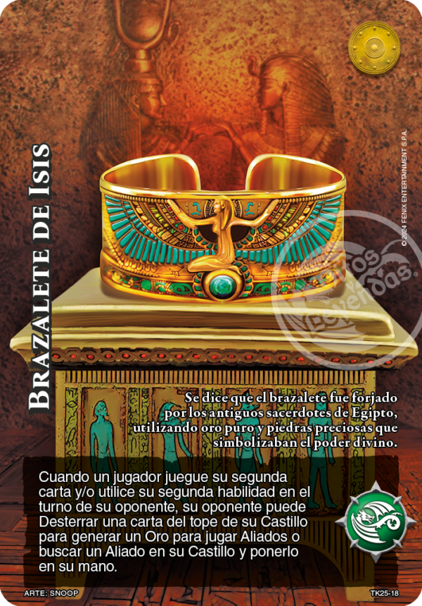 BRAZALETE DE ISIS