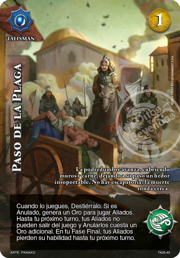 PASO DE LA PLAGA