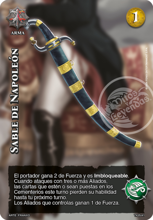 SABLE DE NAPOLEON