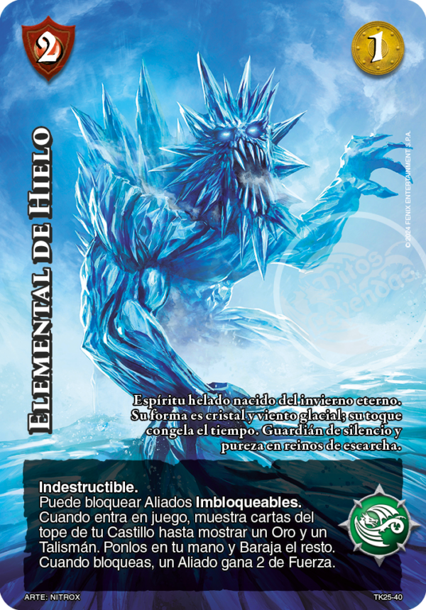 ELEMENTAL DE HIELO