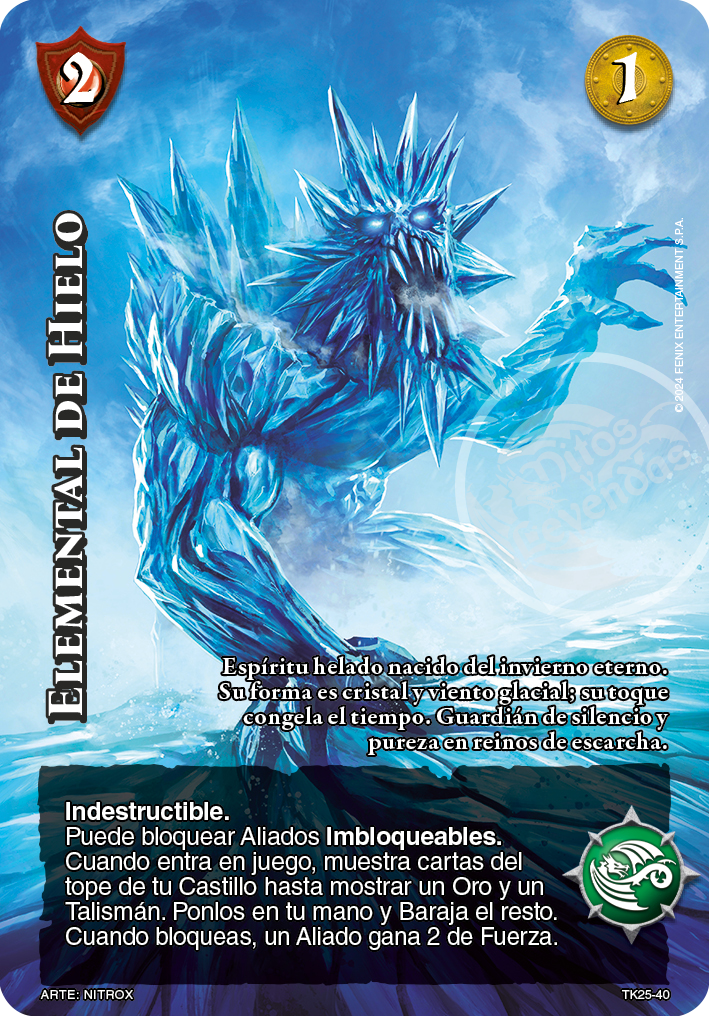 ELEMENTAL DE HIELO