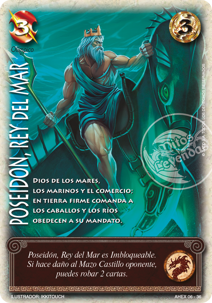 POSEIDON, REY DEL MAR