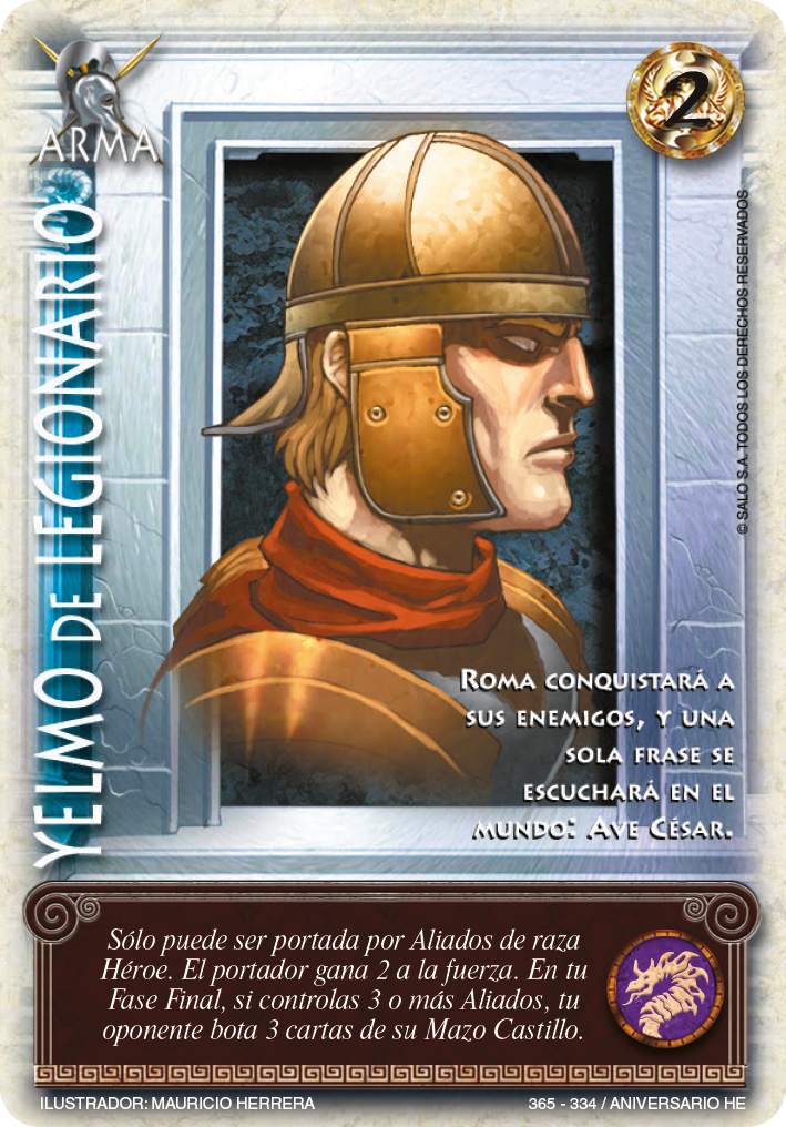 YELMO DE LEGIONARIO