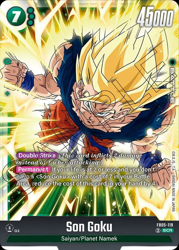 Son Goku SCR FB05 -119