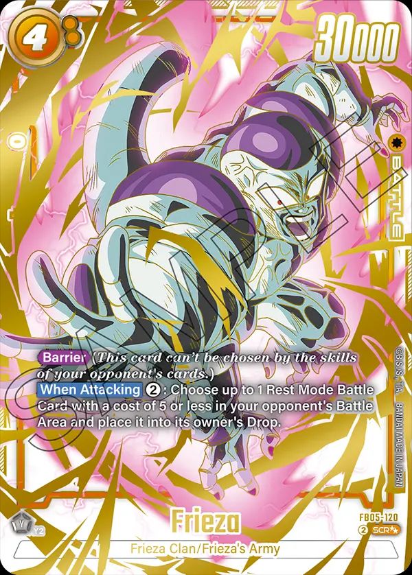 Frieza SCR AA ** FB05 -120