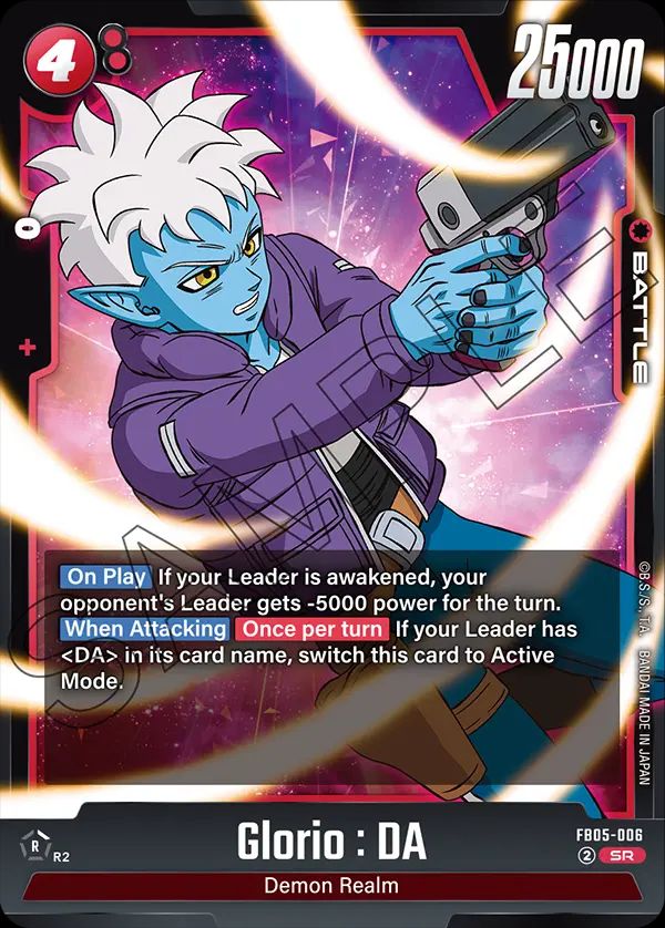 Glorio : DA SR FB05 -006