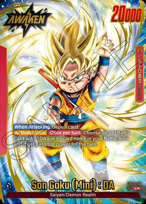 Son Goku (Mini) : DA Lider AA FB05 -001