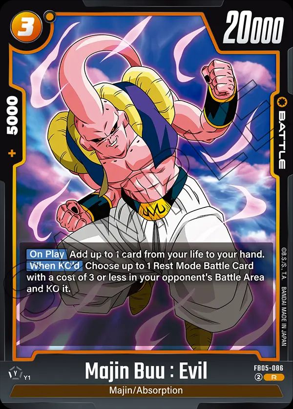 Majin Buu : Evil FB05 -086